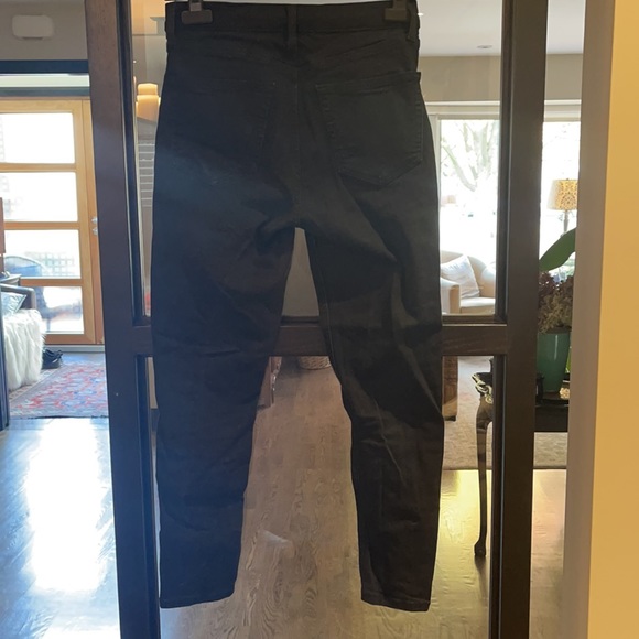 Topshop Jaime Skinny Jeans in Black Laceup style in Size 30 - Picture 4 of 4